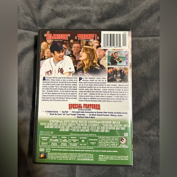 DVD/BLU RAY - BUNDLE 4 FOR $25 - FEVER PITCH - Picture 2 of 4